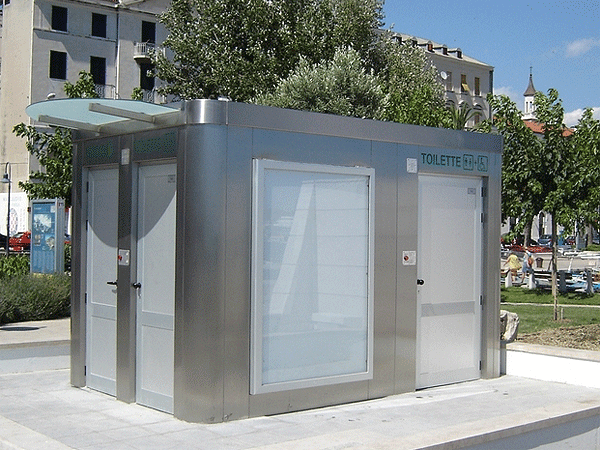 городской модульный туалет