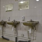 стационарный туалет, метро Алексеевская