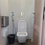 Модульный туалет у метро Краснопресненская