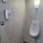 Модульный туалет у метро Краснопресненская