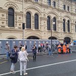 Туалетные кабины на Дне России